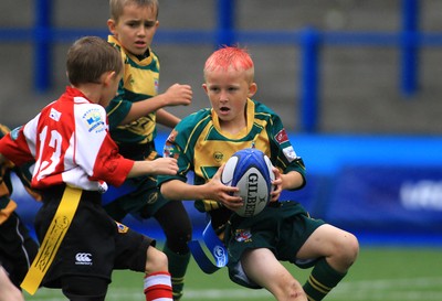 230815 - Cardiff Blues Under 8s Tag Festival - Beddau take on Brecon in semi Final one