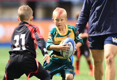 230815 - Cardiff Blues Under 8s Tag Festival - Abercynon take on Beddau in the Final