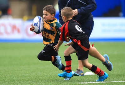 230815 - Cardiff Blues Under 8s Tag Festival - Abercynon take on Beddau in the Final