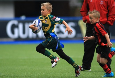 230815 - Cardiff Blues Under 8s Tag Festival - Abercynon take on Beddau in the Final