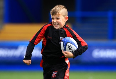 230815 - Cardiff Blues Under 8s Tag Festival - Abercynon take on Beddau in the Final