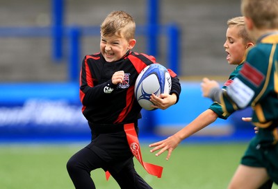 230815 - Cardiff Blues Under 8s Tag Festival - Abercynon take on Beddau in the Final