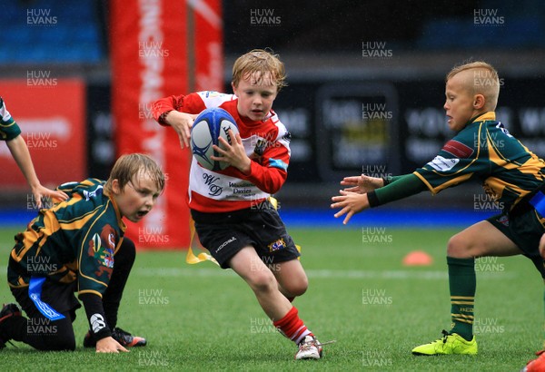 230815 - Cardiff Blues Under 8s Tag Festival - Beddau take on Brecon in semi Final one