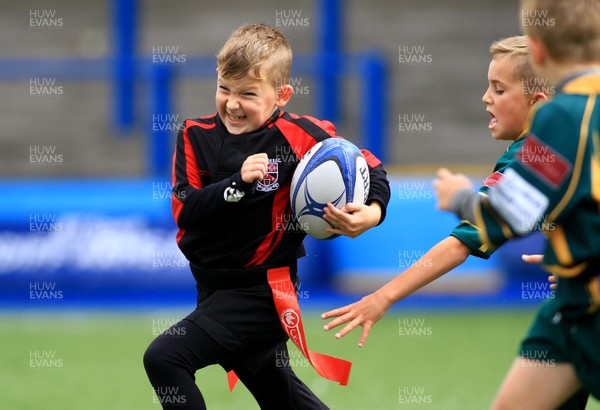 230815 - Cardiff Blues Under 8s Tag Festival - Abercynon take on Beddau in the Final