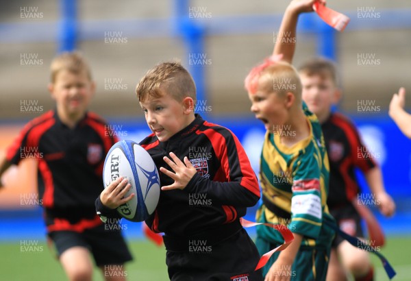 230815 - Cardiff Blues Under 8s Tag Festival - Abercynon take on Beddau in the Final