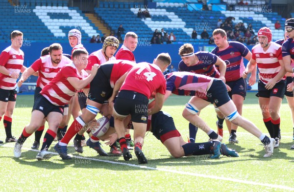 031018 - Cardiff Blues University Cup - Cardiff Medicals take on USW, red and white shirts