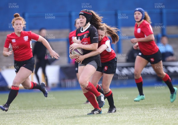 031018 - Cardiff Blues University Cup - USW Women, red shirts, take on Cardiff University Women