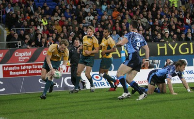 Cardiff Blues v Australia 241109