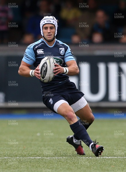 200816 - Cardiff Blues v Bristol Rugby - Pre Season Friendly - Matthew Morgan of Cardiff Blues