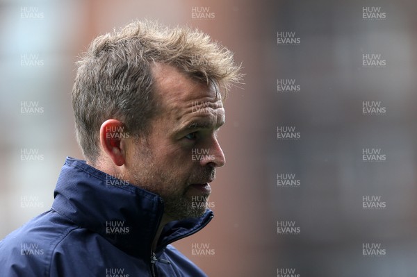 200816 - Cardiff Blues v Bristol Rugby - Pre Season Friendly - Cardiff Blues Coach Danny Wilson