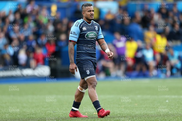 200816 - Cardiff Blues v Bristol Rugby - Pre Season Friendly - Rey Lee Lo of Cardiff Blues