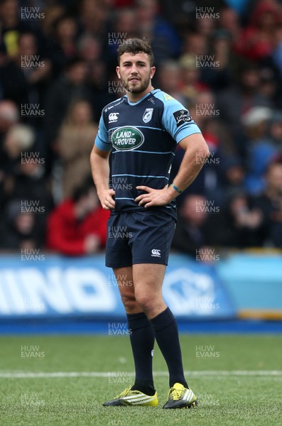 200816 - Cardiff Blues v Bristol Rugby - Pre Season Friendly - Aled Summerhill of Cardiff Blues