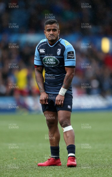 200816 - Cardiff Blues v Bristol Rugby - Pre Season Friendly - Rey Lee Lo of Cardiff Blues