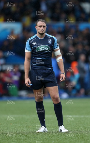 200816 - Cardiff Blues v Bristol Rugby - Pre Season Friendly - Cory Allen of Cardiff Blues