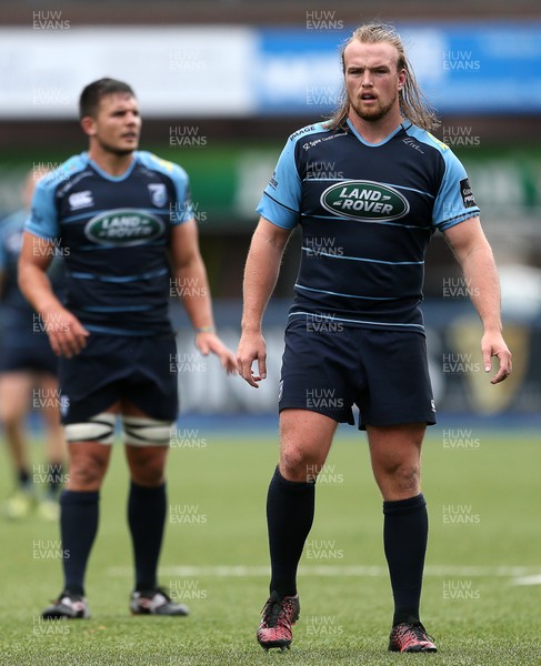 200816 - Cardiff Blues v Bristol Rugby - Pre Season Friendly - Kristian Dabei of Cardiff Blues