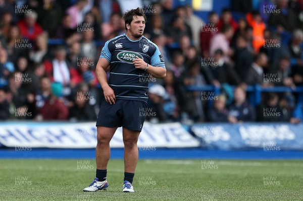 200816 - Cardiff Blues v Bristol Rugby - Pre Season Friendly - Brad Thyer of Cardiff Blues