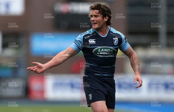 200816 - Cardiff Blues v Bristol Rugby - Pre Season Friendly - Tarvis Knoyle of Cardiff Blues