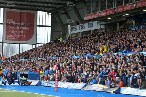 200816 - Cardiff Blues v Bristol Rugby - Pre Season Friendly - Cardiff Arms Park South Stand