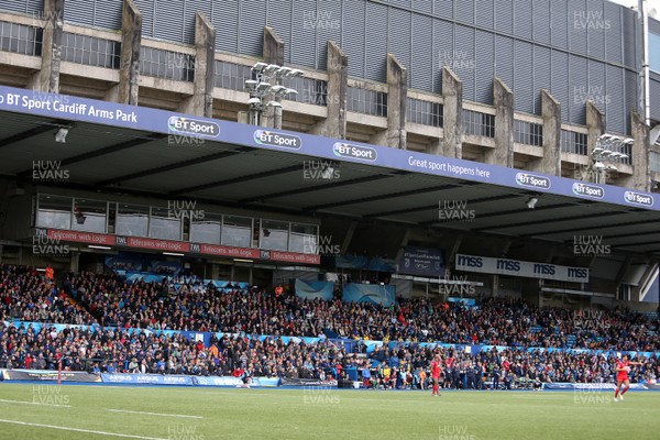 200816 - Cardiff Blues v Bristol Rugby - Pre Season Friendly - Cardiff Arms Park South Stand