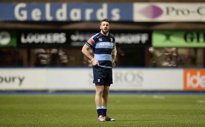 060315 - Cardiff Blues v Connacht - Guinness PRO12 -Alex Cuthbert of Cardiff Blues