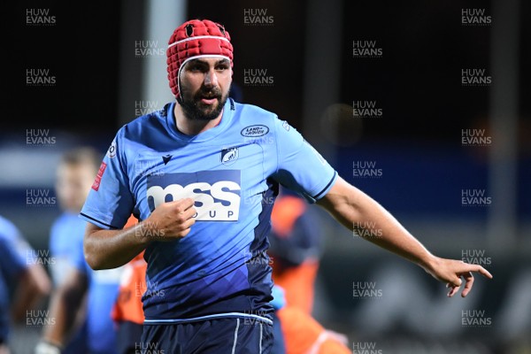 101020 - Cardiff Blues v Connacht - Guinness PRO14 - Cory Hill of Cardiff Blues