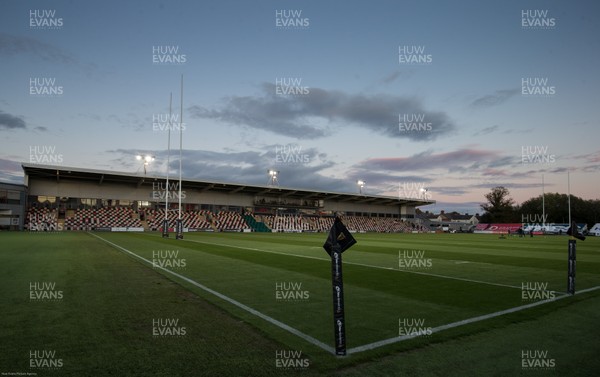 101020 - Cardiff Blues v Connacht, Guinness PRO14 - A general view of Rodney Parade ahead of the Guinness PRO14 match between Cardiff Blues and Connacht