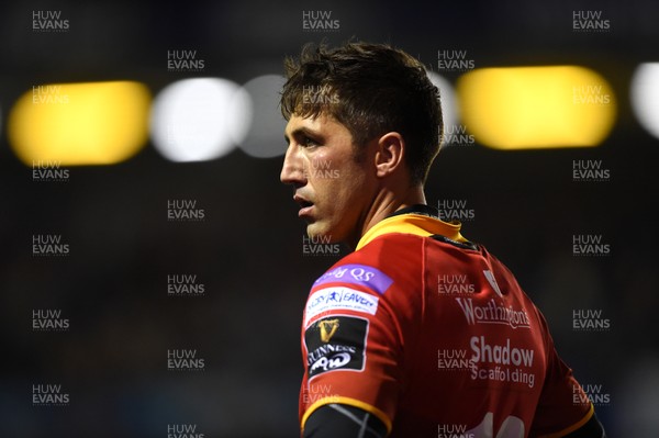 061017 - Cardiff Blues v Dragons Rugby - Guinness PRO14 - Gavin Henson of Dragons