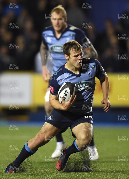 061017 - Cardiff Blues v Dragons Rugby - Guinness PRO14 - Jarrod Evans of Cardiff Blues