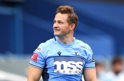 090521 - Cardiff Blues v Dragons - Guinness PRO14 Rainbow Cup - Hallam Amos of Cardiff Blues