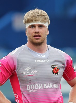 090521 - Cardiff Blues v Dragons, Guinness PRO14 Rainbow Cup - Aaron Wainwright of Dragons