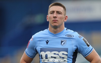 090521 - Cardiff Blues v Dragons, Guinness PRO14 Rainbow Cup - Josh Adams of Cardiff Blues