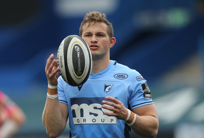 090521 - Cardiff Blues v Dragons, Guinness PRO14 Rainbow Cup - Hallam Amos of Cardiff Blues