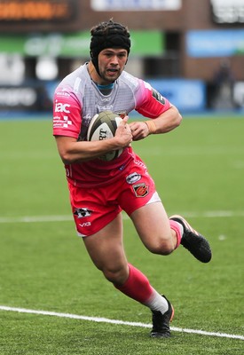 090521 - Cardiff Blues v Dragons, Guinness PRO14 Rainbow Cup - Ioan Davies of Dragons