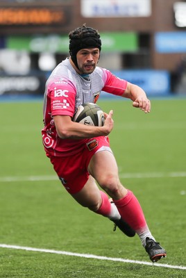 090521 - Cardiff Blues v Dragons, Guinness PRO14 Rainbow Cup - Ioan Davies of Dragons