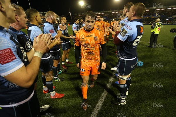 261219 - Cardiff Blues v Dragons - Guinness PRO14 - Dejected Rhodri Williams of Dragons at full time