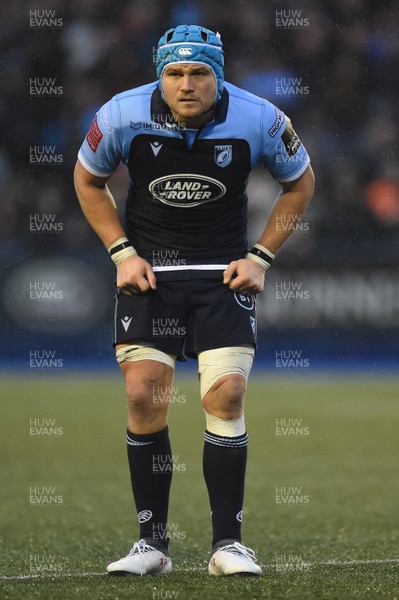 261219 - Cardiff Blues v Dragons - Guinness PRO14 - Olly Robinson of Cardiff Blues 