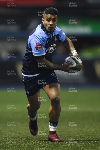 261219 - Cardiff Blues v Dragons - Guinness PRO14 - Rey Lee-Lo of Cardiff Blues 