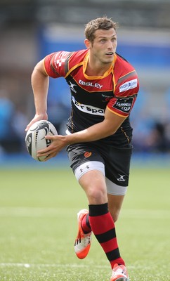 290815 - Cardiff Blues v Newport Gwent Dragons, Pre-Season Friendly -Jason Tovey of Newport Gwent Dragons