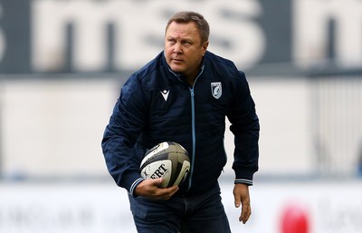 051019 - Cardiff Blues v Edinburgh Rugby - Guinness PRO14 - John Mulvihill Head coach of the Cardiff Blues