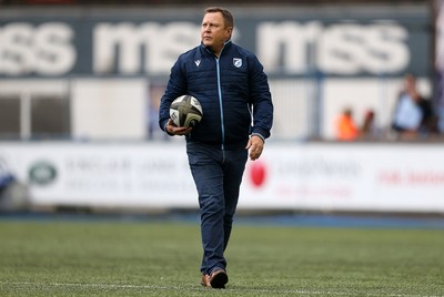 051019 - Cardiff Blues v Edinburgh Rugby - Guinness PRO14 - John Mulvihill Head coach of the Cardiff Blues