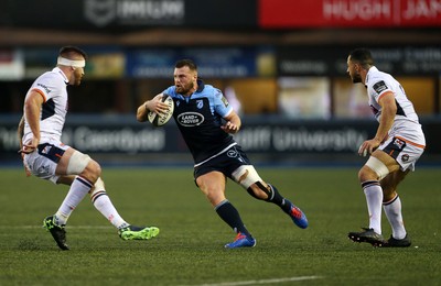 051019 - Cardiff Blues v Edinburgh Rugby - Guinness PRO14 - Owen Lane of Cardiff Blues