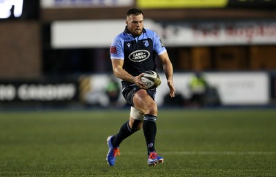 051019 - Cardiff Blues v Edinburgh Rugby - Guinness PRO14 - Owen Lane of Cardiff Blues