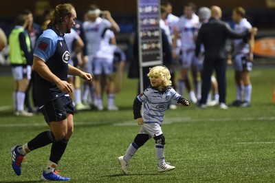 051019 - Cardiff Blues v Edinburgh Rugby - Guinness PRO14 - Kristian Dacey of Cardiff Blues 