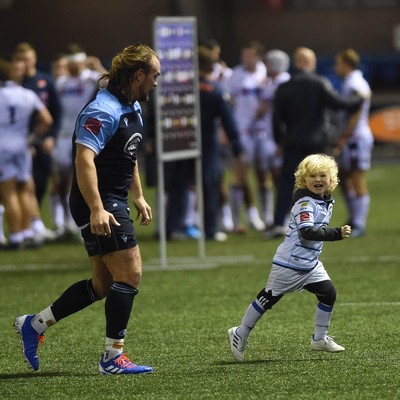 051019 - Cardiff Blues v Edinburgh Rugby - Guinness PRO14 - Kristian Dacey of Cardiff Blues 