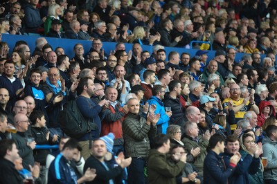 051019 - Cardiff Blues v Edinburgh Rugby - Guinness PRO14 - Cardiff Blues fans