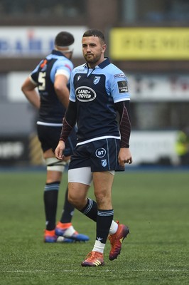 051019 - Cardiff Blues v Edinburgh Rugby - Guinness PRO14 - Aled Summerhill of Cardiff Blues 