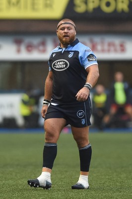 051019 - Cardiff Blues v Edinburgh Rugby - Guinness PRO14 - Dmitri Arhip of Cardiff Blues 