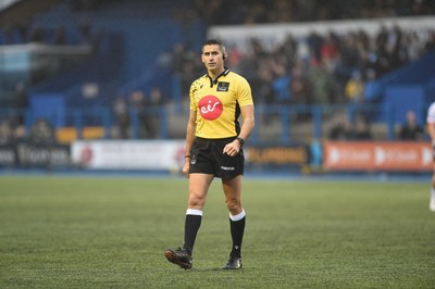 051019 - Cardiff Blues v Edinburgh Rugby - Guinness PRO14 - Referee Frank Murphy 