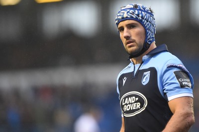 051019 - Cardiff Blues v Edinburgh Rugby - Guinness PRO14 - Matthew Morgan of Cardiff Blues 