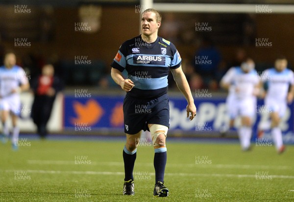 150214 - Cardiff Blues v Glasgow - RaboDirect PRO12 -Gethin Jenkins of Cardiff Blues